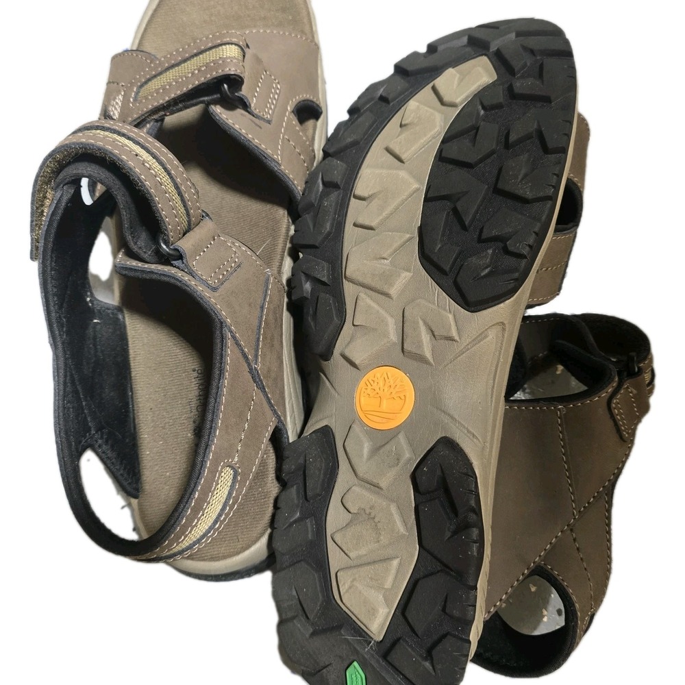 Timberland Men's Granite Trails Hiking Sandals Brown Size 13‎ US 7806A Ortholite